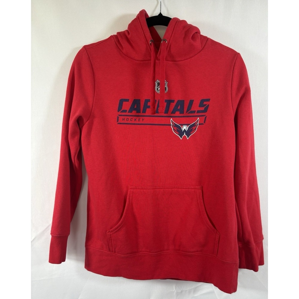 Fanatics womans hoodie size M Washington capitals hockey pullover long sleeve